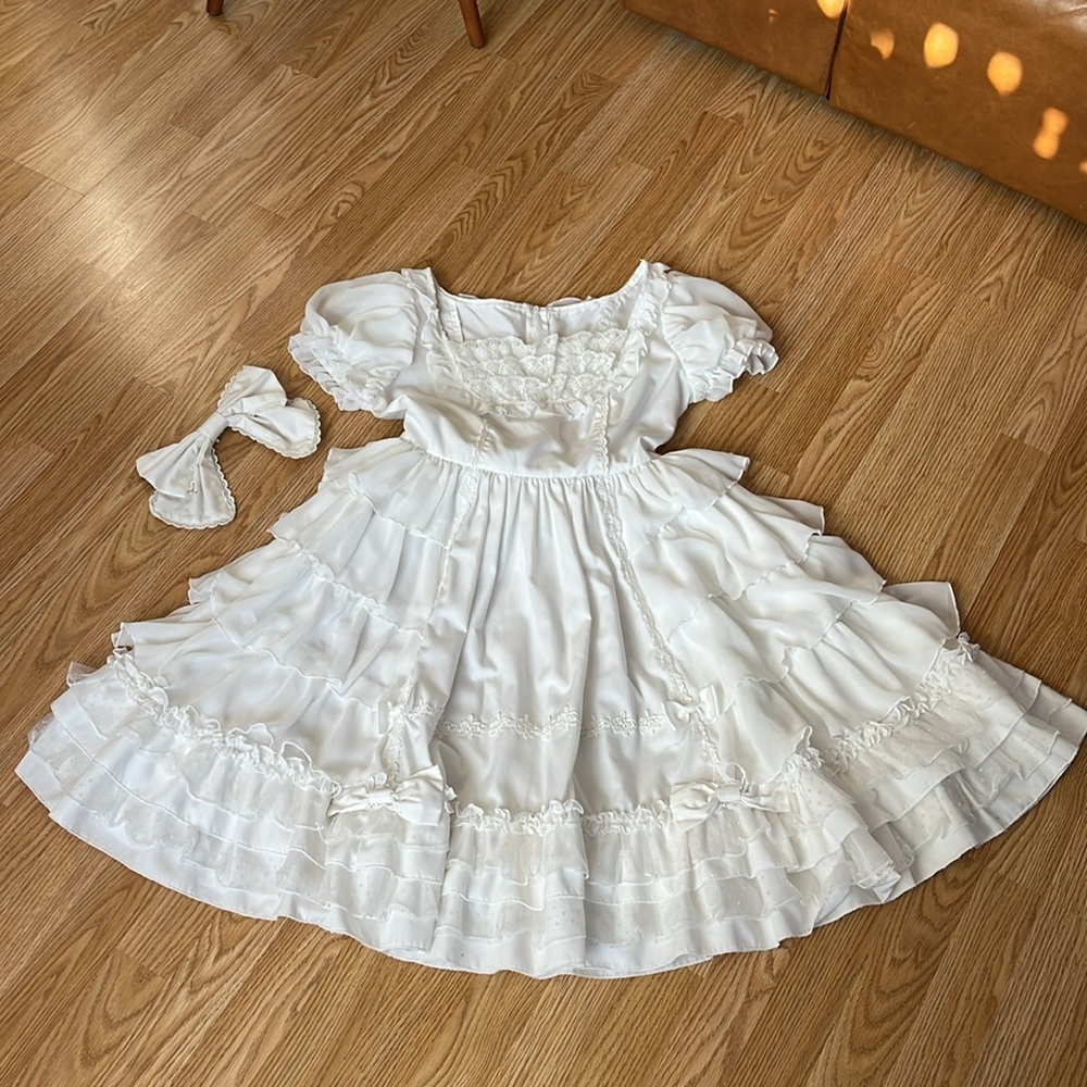 Kawaii / Harajuku Short Victorian Style Dress